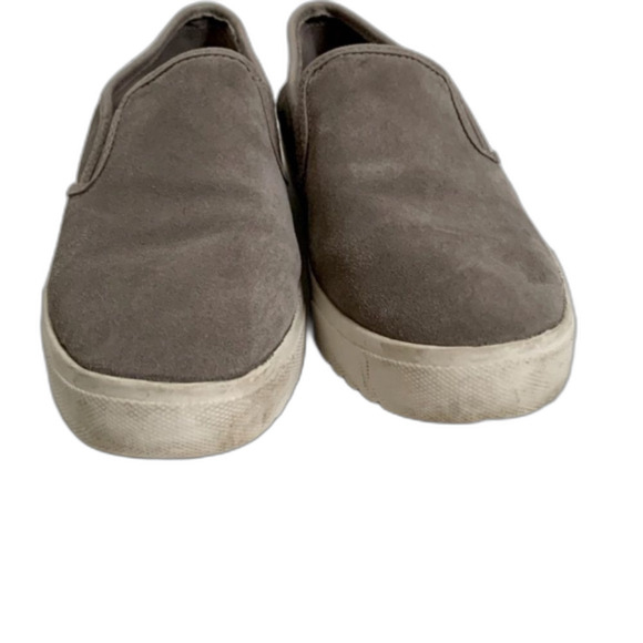 Sorel Campsneak Taupe Brown Suede Leather Slip-On Sneaker Flats Size 8 - Picture 3 of 10